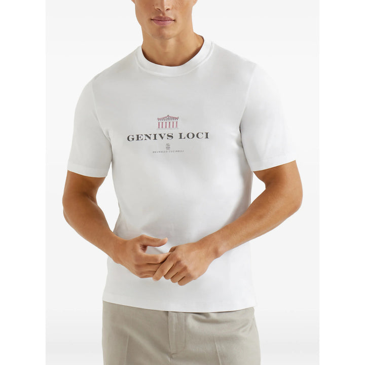 Brunello Cucinelli T Shirt - Bianco | 108944618a6b53af4d8db8acaae086bee348c6a0