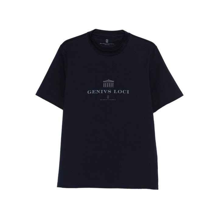 Brunello Cucinelli T Shirt - Blu | ce83a5e44f1e7896f275e98fef0e54e17f8e87a4