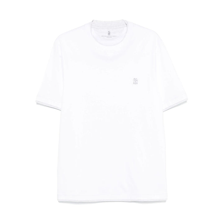 Brunello Cucinelli T Shirt - Bianco | fb41ecc86855a99718d3bf2495bf7a5fb1ad8695