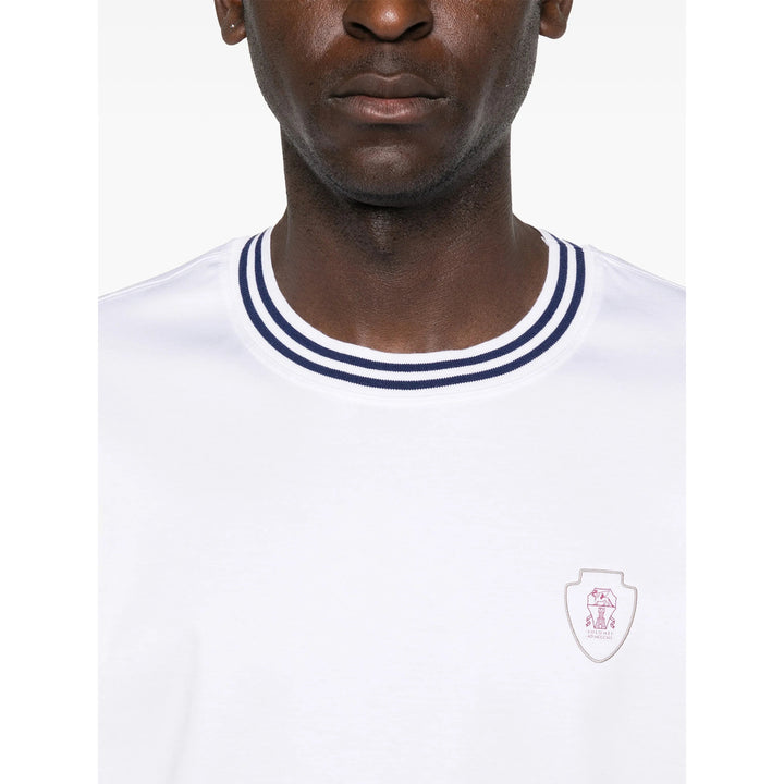 Brunello Cucinelli T Shirt - Bianco | a83d0d27b3d886a46b4cd0a6ef97c09d66e68e35