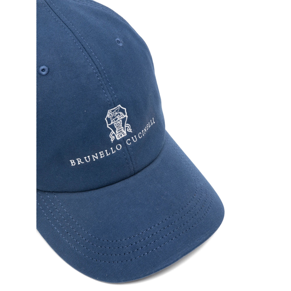 Brunello Cucinelli Caps - Blu | 90f1ca0d8e22372453355c97905ac271a5257176