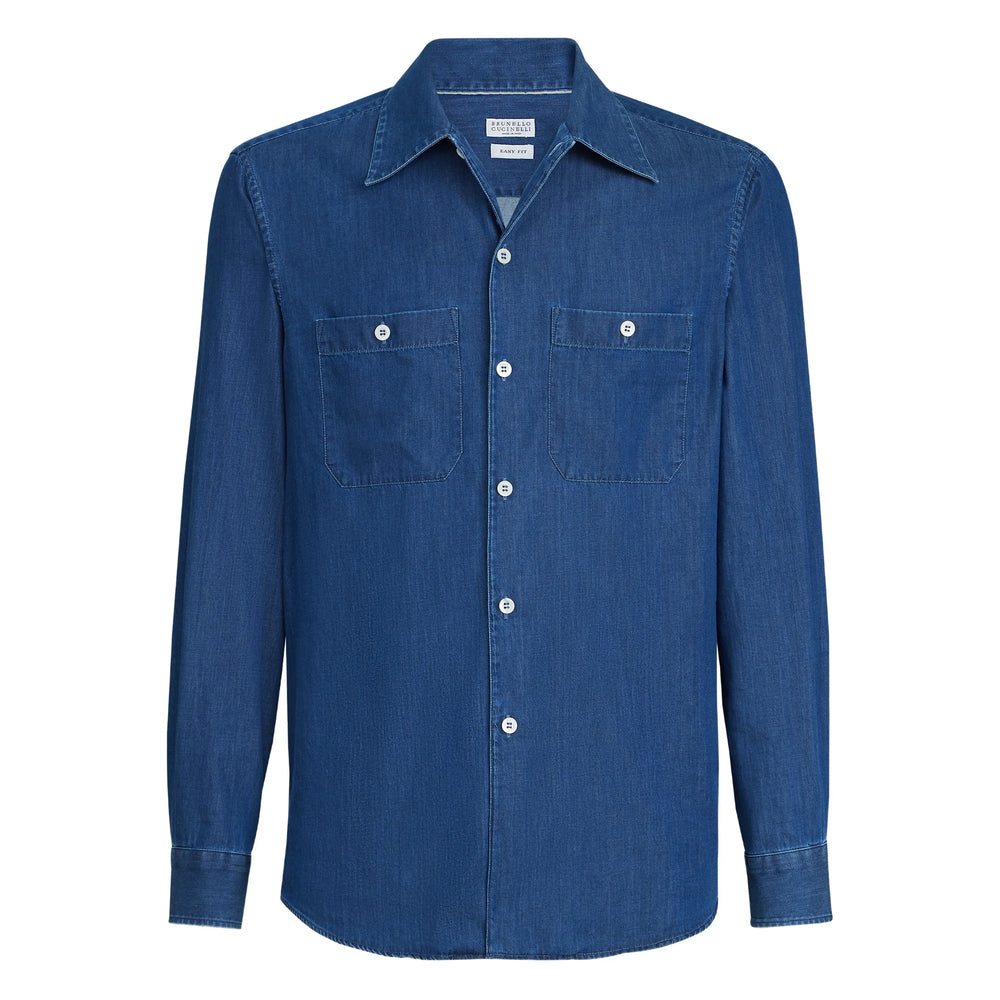 Brunello Cucinelli Camicie - Blu | c56b8238323e80719a43d5be7edb5b136cad6862