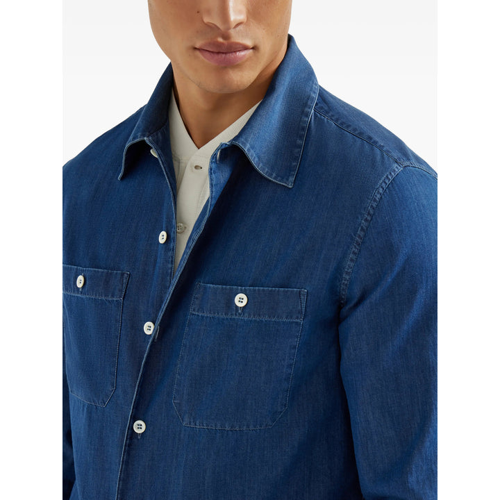 Brunello Cucinelli Camicie - Blu | b9df228a8e9f212c0fcbe6f4f946dbd26f3c3968