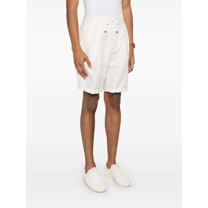 Brunello Cucinelli Shorts - Bianco | 0187b041e90f41c74ba26c81fb615dc5182bab9b
