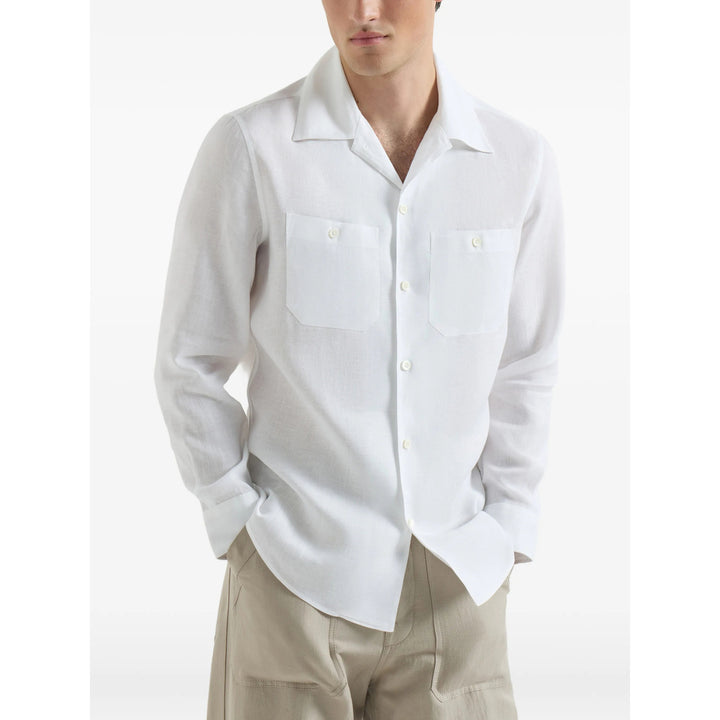 Brunello Cucinelli Camicie - Bianco | e56bed75a7eec7427c47e35492230e2b18d95bed