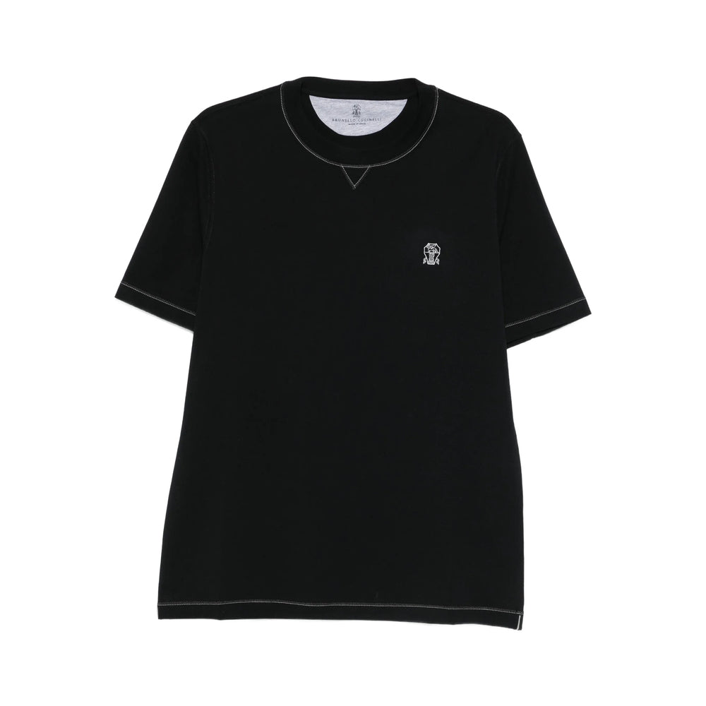 Brunello Cucinelli T Shirt - Nero | 467724fef103d7952dbcdee273bf852eb87caf7f