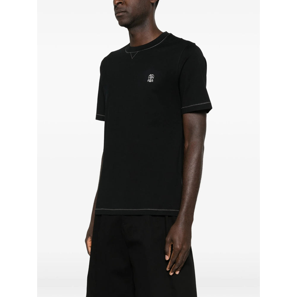 Brunello Cucinelli T Shirt - Nero | b963592446564763fb9911c74bf027dc828e5d10