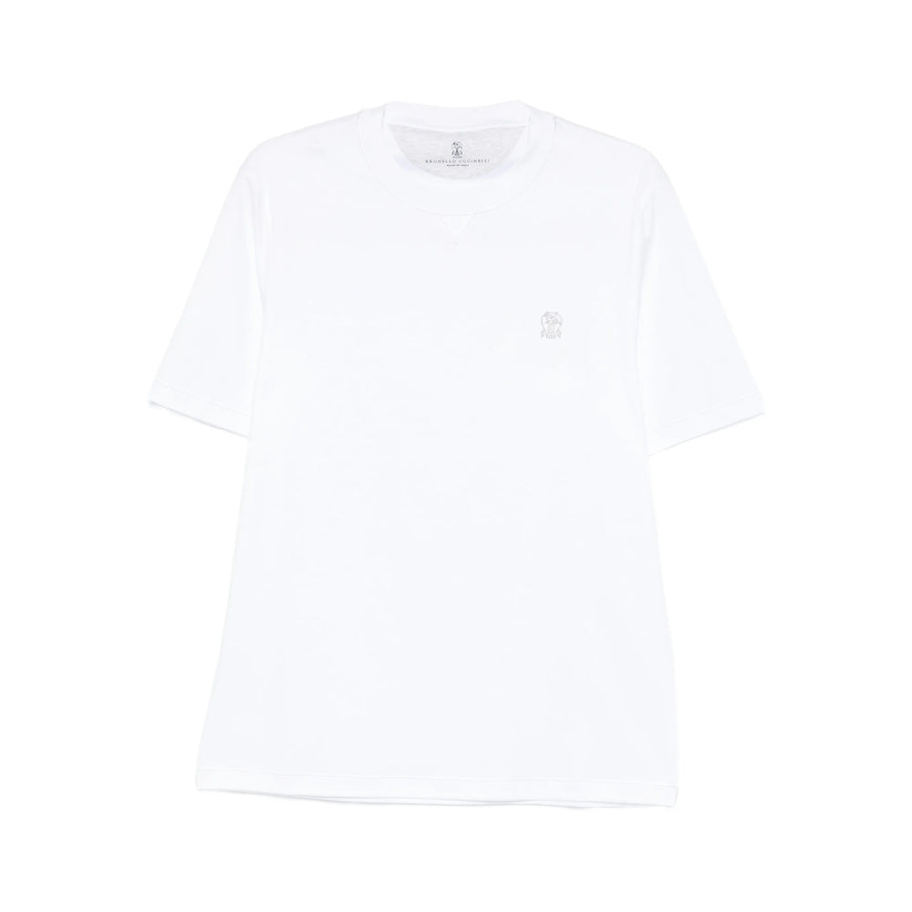 Brunello Cucinelli T Shirt - Bianco | f7a490a9e170702474328b8f0167d7ff54f776e7