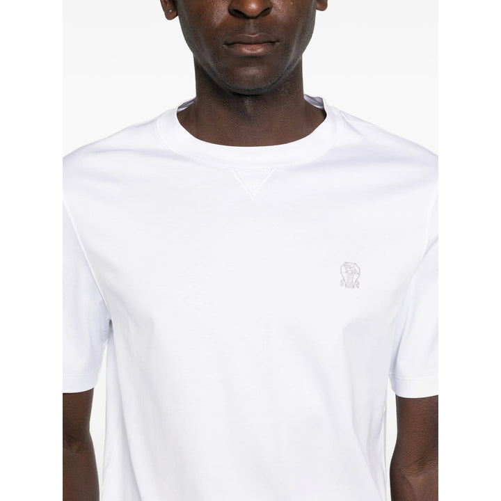 Brunello Cucinelli T Shirt - Bianco | 31d87404f2148eba5ac246017d10847fa0145565