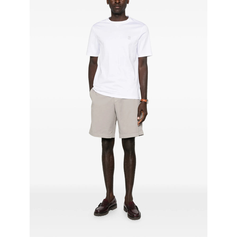 Brunello Cucinelli T Shirt - Bianco | 3126ff6034f24c1b3b6fbbc66fdda5917056eac4