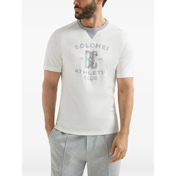 Brunello Cucinelli Shorts - Bianco, Grigio | 3a8f646b62e432a13baaf1c520421de0d6ee2f12