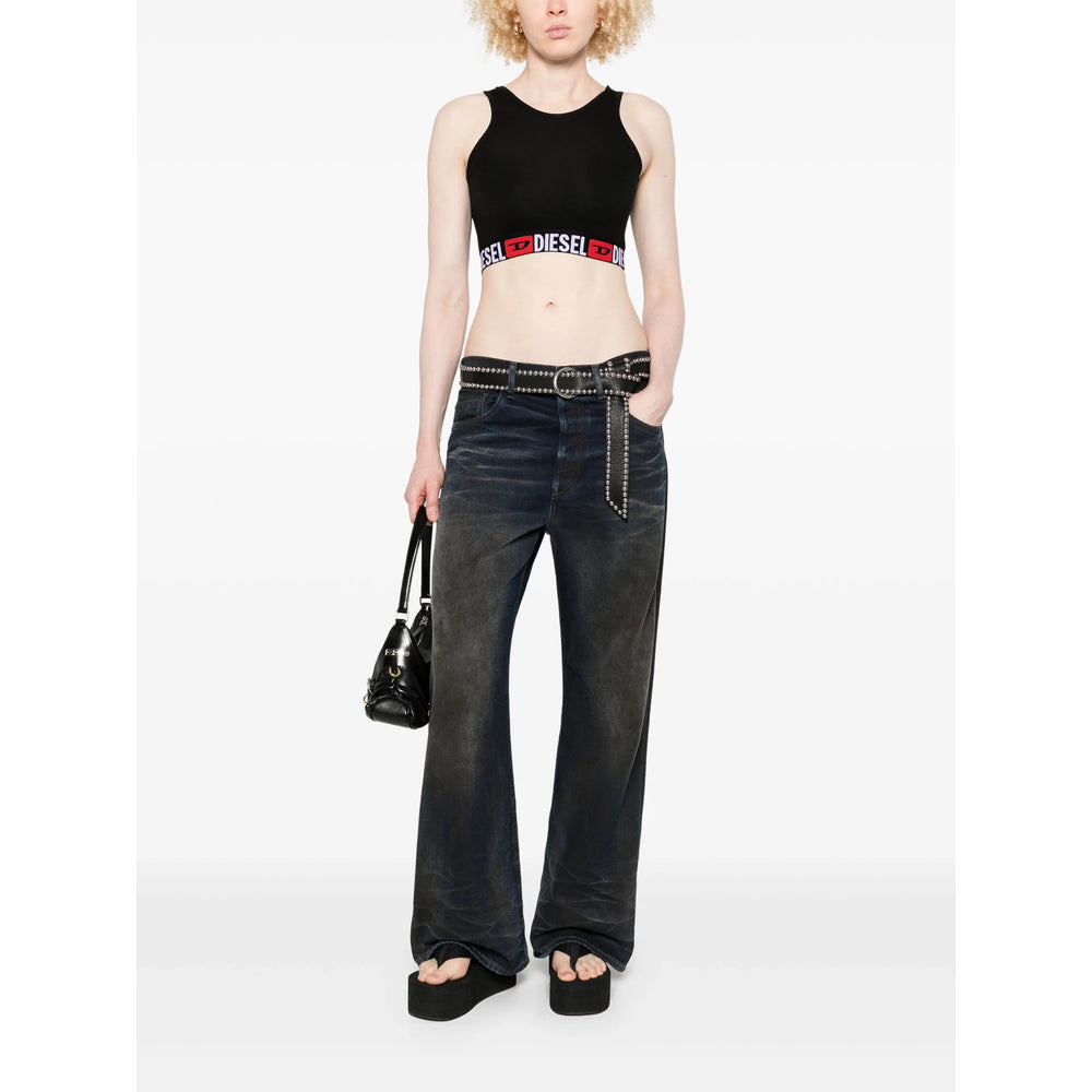 Diesel Top - Nero | 6f0aeabe8cc6dc5b091ad8ddf56bb2ca1d3d49df