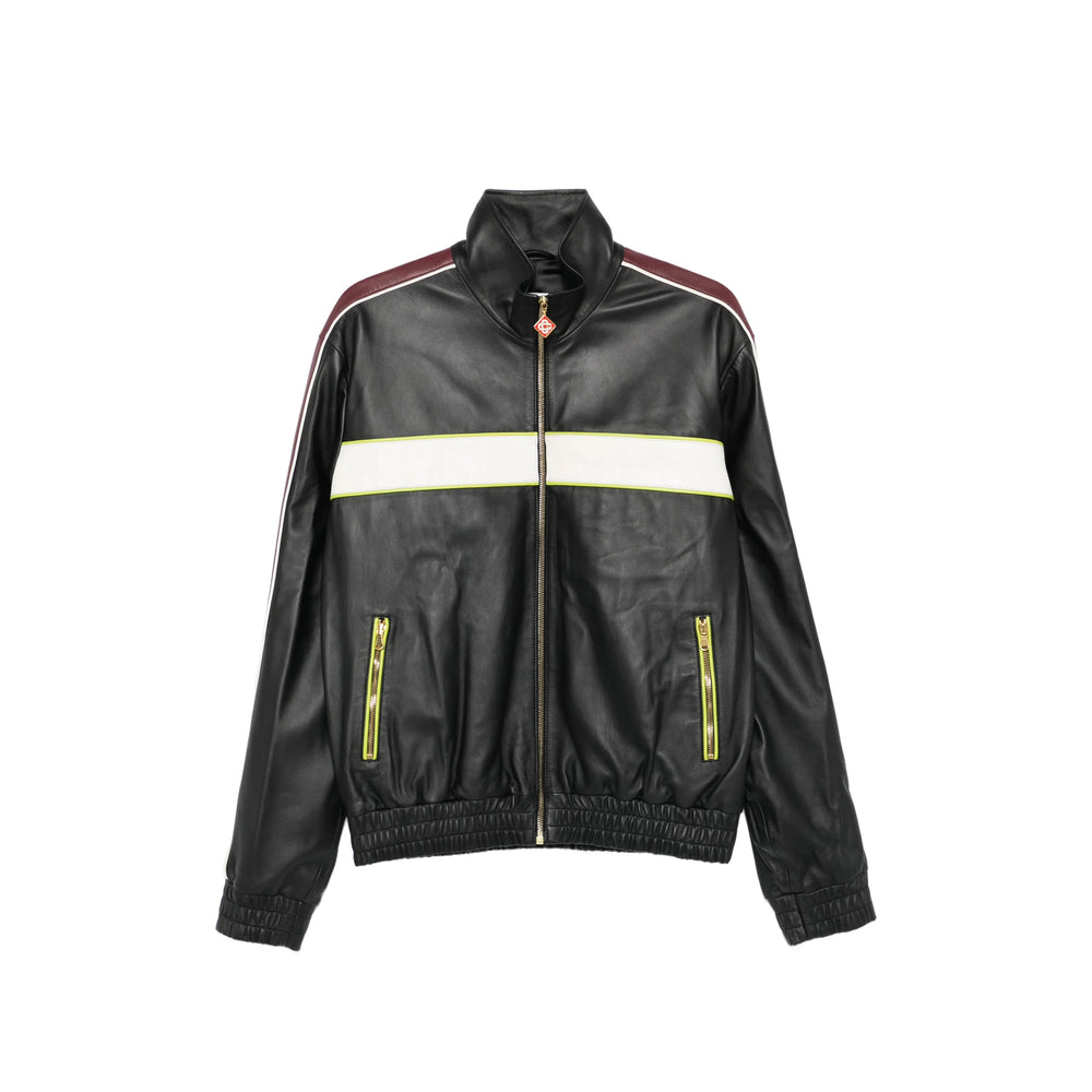 Casablanca Leather Outerwears - Nero, Bianco | e264cd63ff4427e0cbe430c7baaf7f8f052a20c1