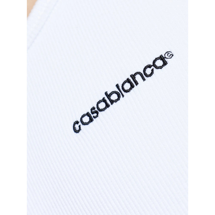 Casablanca T Shirt - Bianco | cd51ecc8c7823f6816f97f92ef28a78a39ead377
