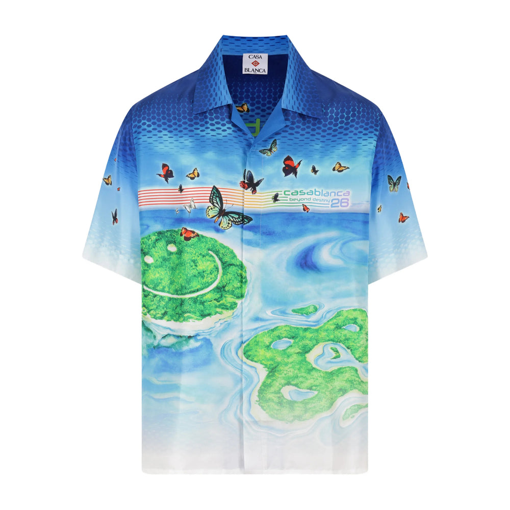 Casablanca Camicie - Blu, Verde | 86256f4407afcf4664ce408d114475b74d08d2e4