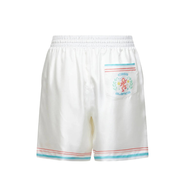 Casablanca Shorts - Bianco | a813a8ef3229d82f7ea6a124d05b1f9a119b6b5a