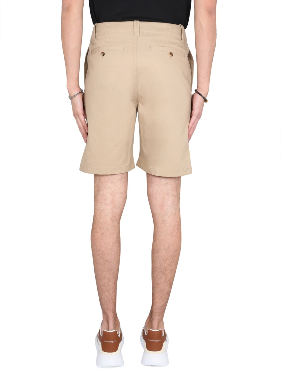 Alexander McQueen Shorts - Beige | Wanan Luxury
