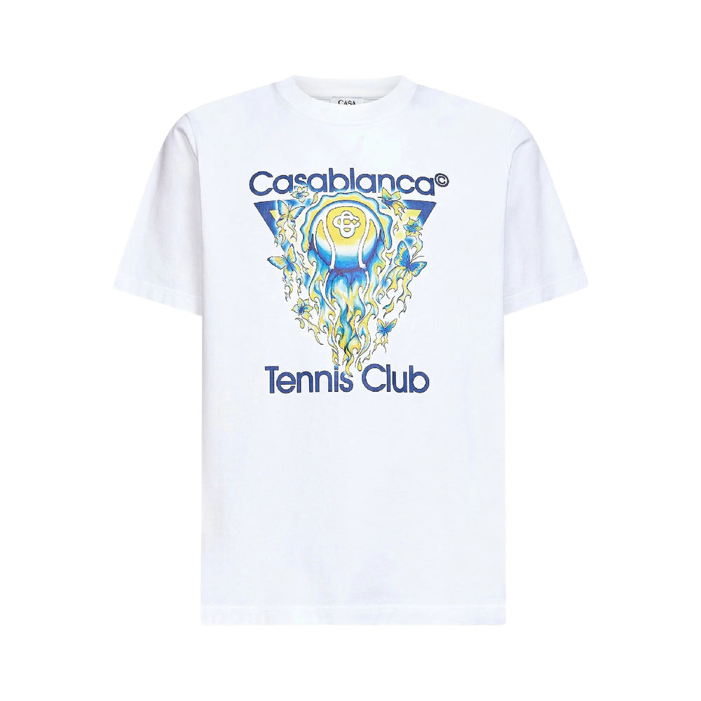 Casablanca T Shirt - Bianco | 412471d19fbdb2e0a802ad3d163b7e6c69705858