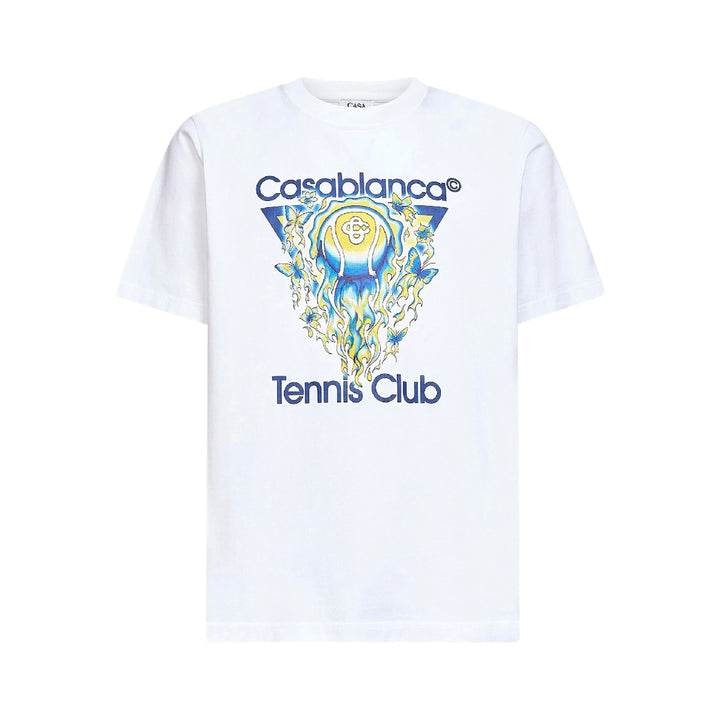 Casablanca T Shirt - Bianco | 412471d19fbdb2e0a802ad3d163b7e6c69705858