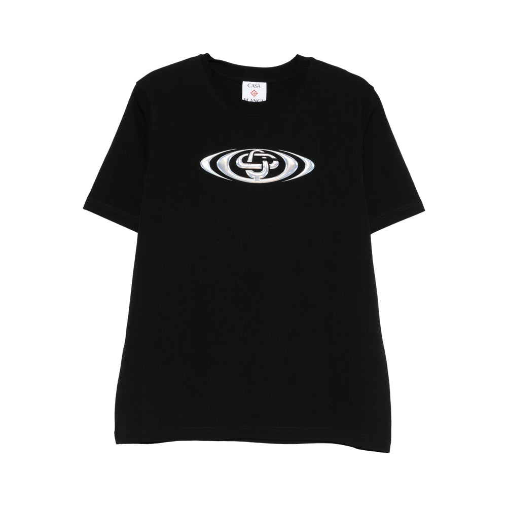 Casablanca T Shirt - Nero | 846554f3f205a1675053f658e590a45b3931d8d9