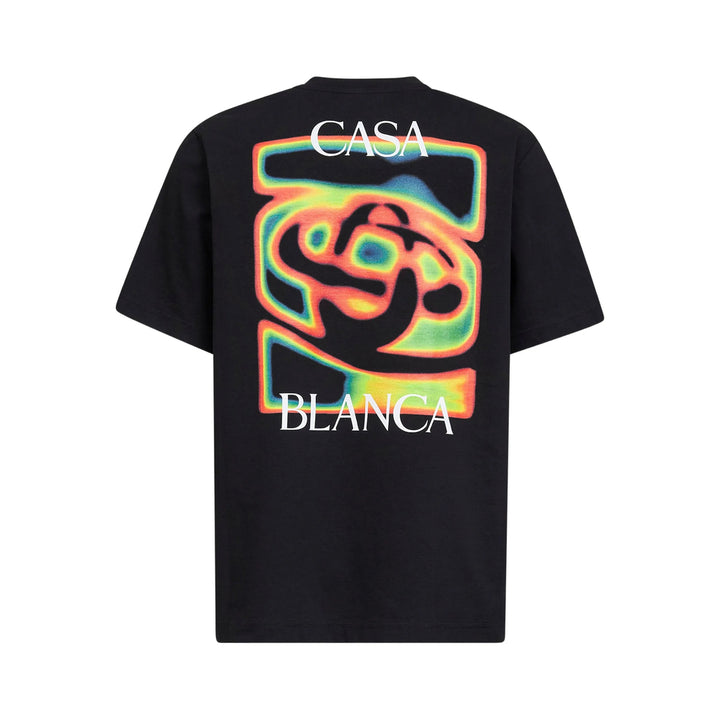 Casablanca T Shirt - Nero | 5d7254474d48fb2857e61ce8fa4473cdefbc8760