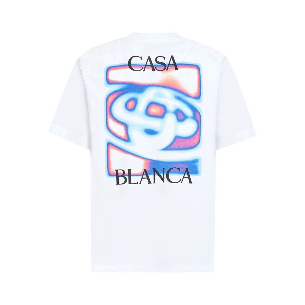Casablanca T Shirt - Bianco | c82a8f472bcd9962e27d0896b911a49395916def