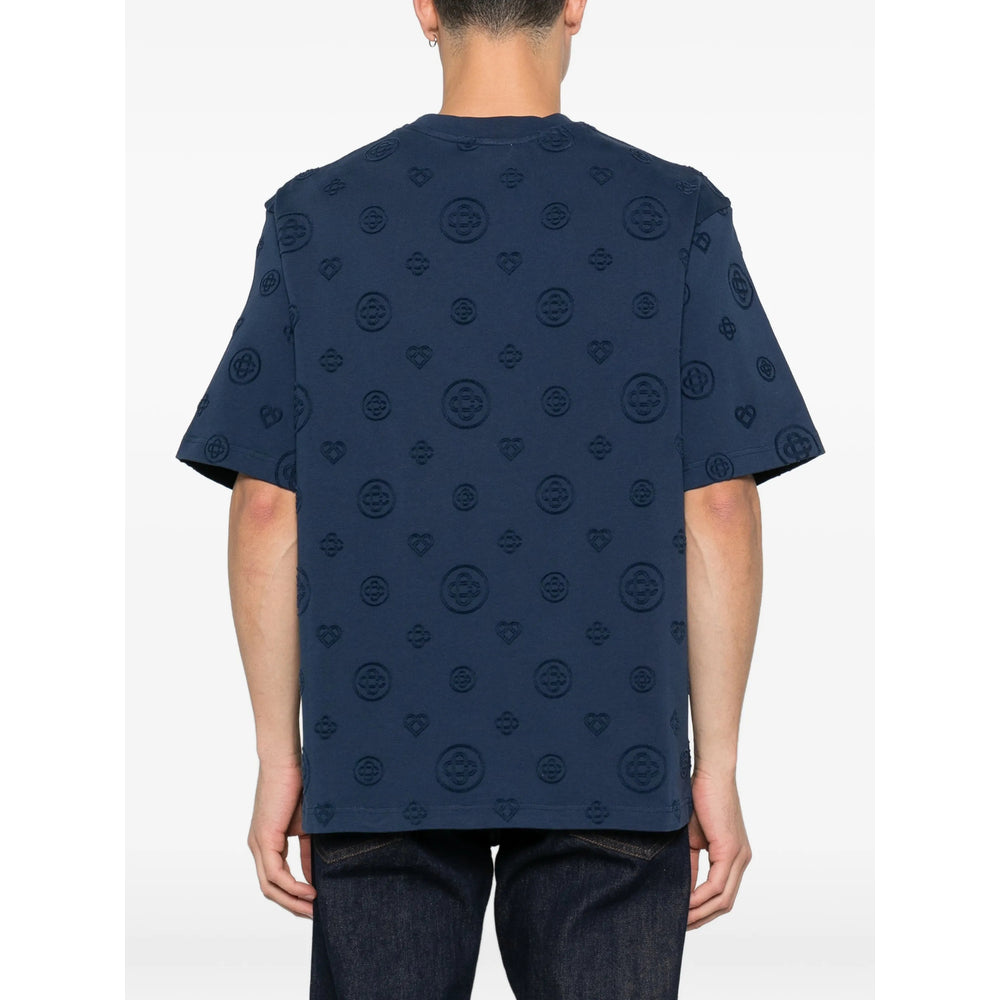 Casablanca T Shirt - Blu | 38f1e86ac2edf3489549d04524819282e9ce9013