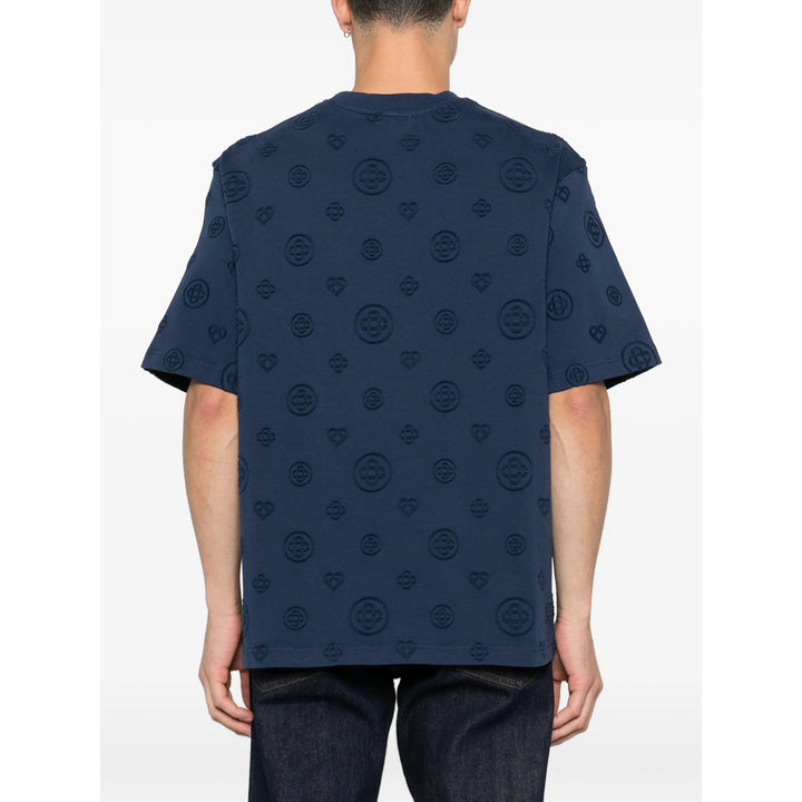 Casablanca T Shirt - Blu | 38f1e86ac2edf3489549d04524819282e9ce9013