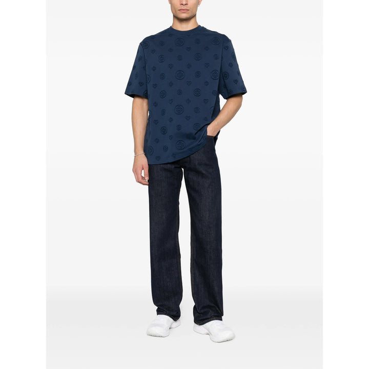Casablanca T Shirt - Blu | 74b4df1ca61d06ba166e4b1b6d577bb37a738fbd