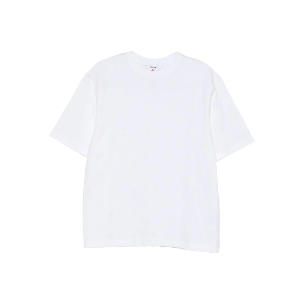 Casablanca T Shirt - Bianco | 87c45ffc026195a422de559a88c6ce5951916346