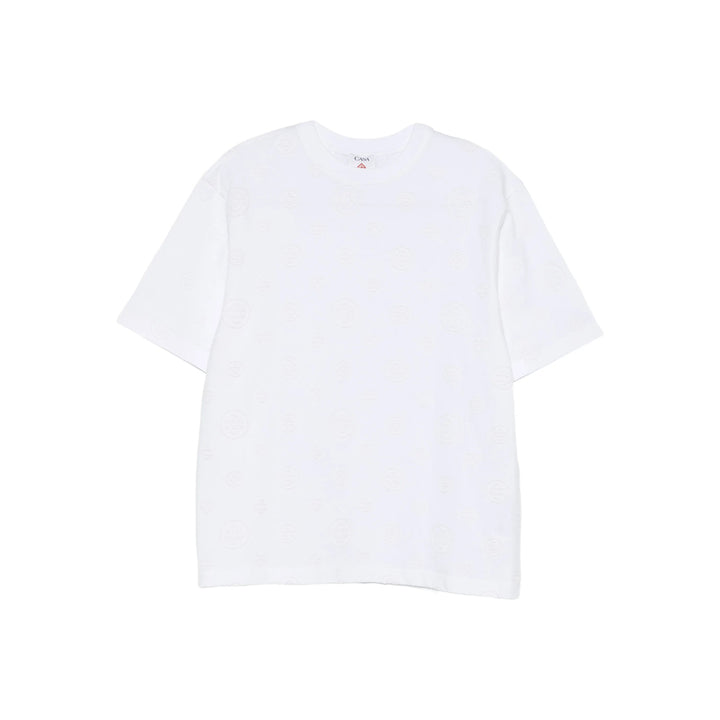 Casablanca T Shirt - Bianco | 87c45ffc026195a422de559a88c6ce5951916346