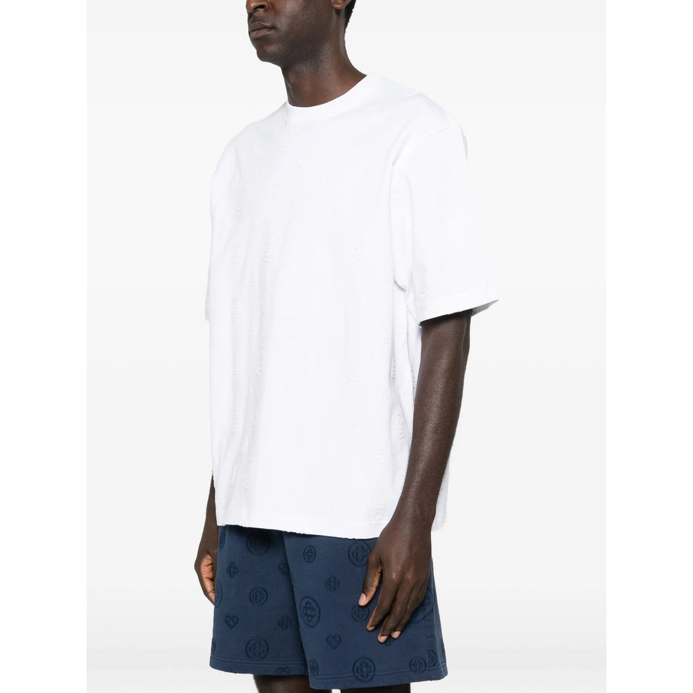 Casablanca T Shirt - Bianco | b314b6a2cd77b6502a5d8e33cd3a8144f6cfbd33