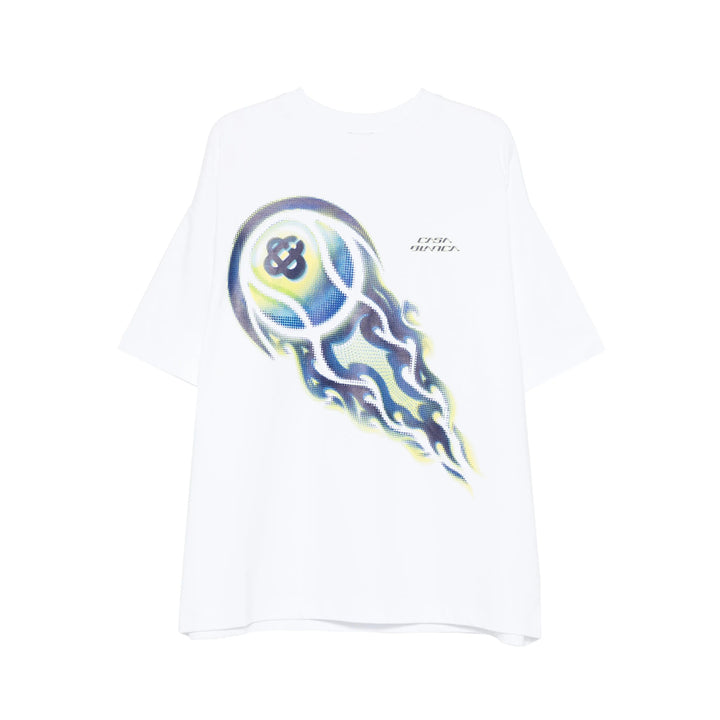 Casablanca T Shirt - Bianco, Blu | a937b581e8ab976f91f369d2031992ceb9dcd165