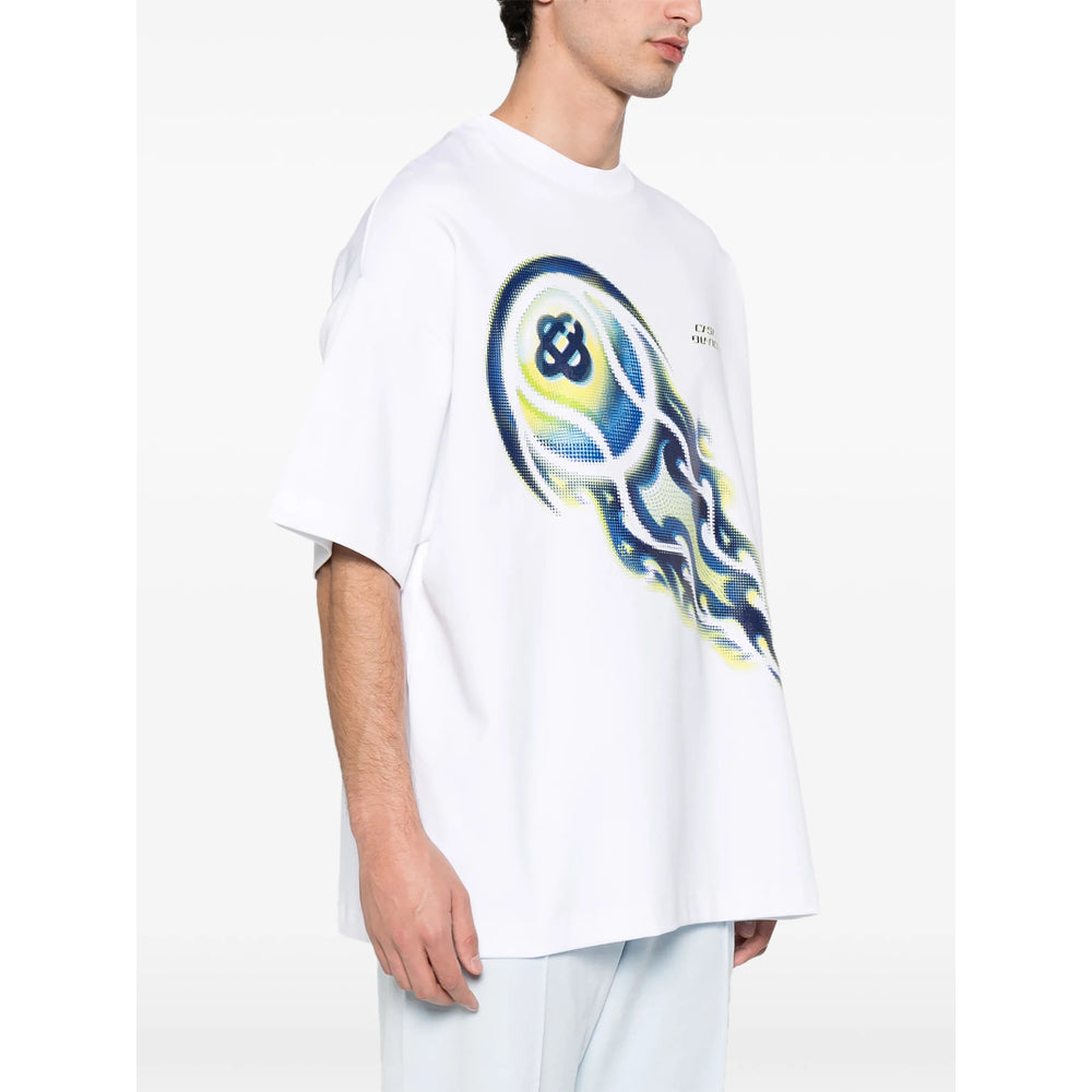 Casablanca T Shirt - Bianco, Blu | 660b51ddeb4031459227c7c657b298c1f0c770e4