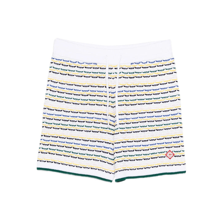 Casablanca Shorts - Bianco, Giallo | c0e71508a6ff3208ad89b7677c953a9e0d47d259