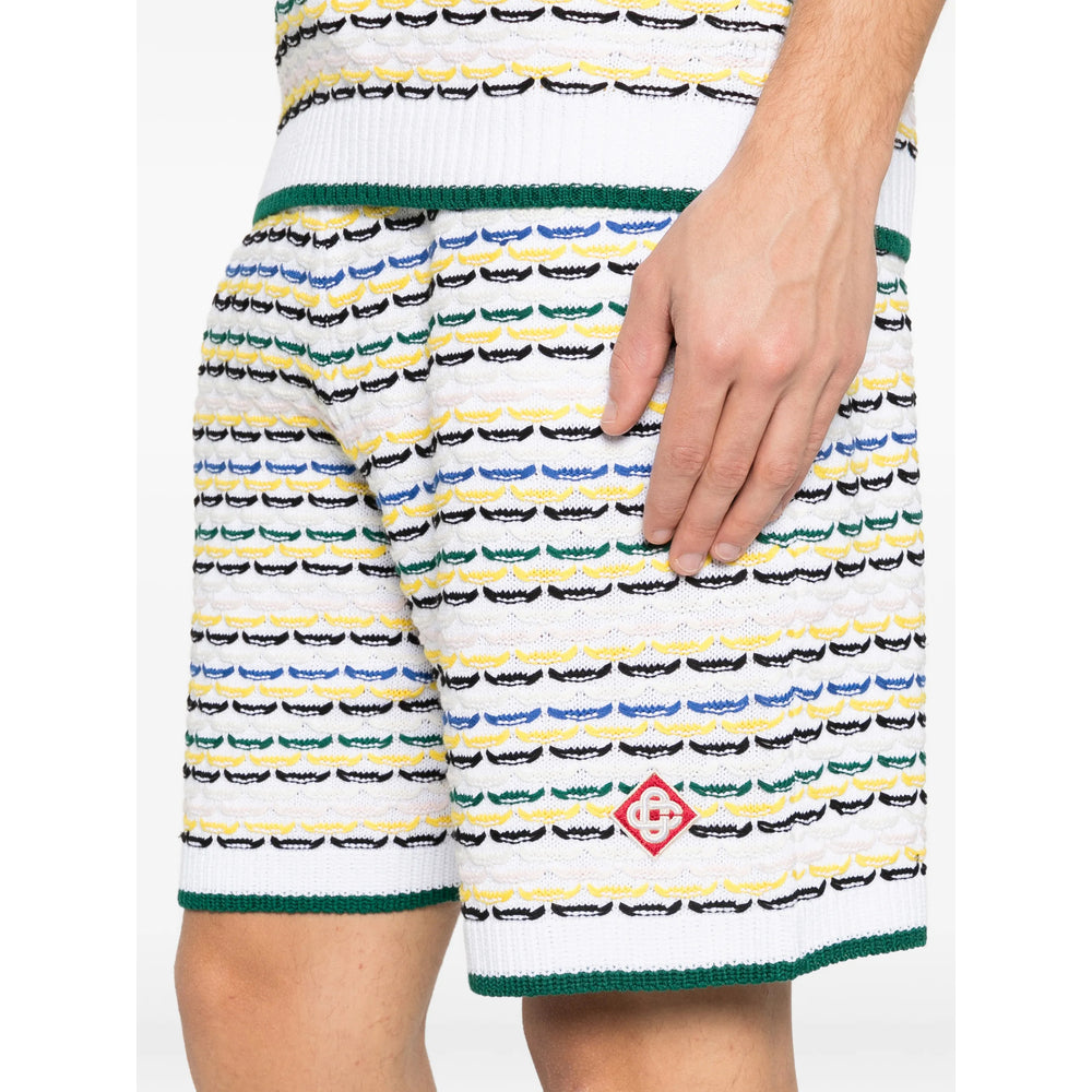 Casablanca Shorts - Bianco, Giallo | a7a85609f5c29e862a54e882445d374a9ad24672