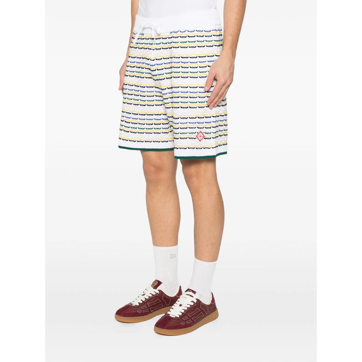 Casablanca Shorts - Bianco, Giallo | 0a471704ee20bec8187da10e066ededb91f9a1ed