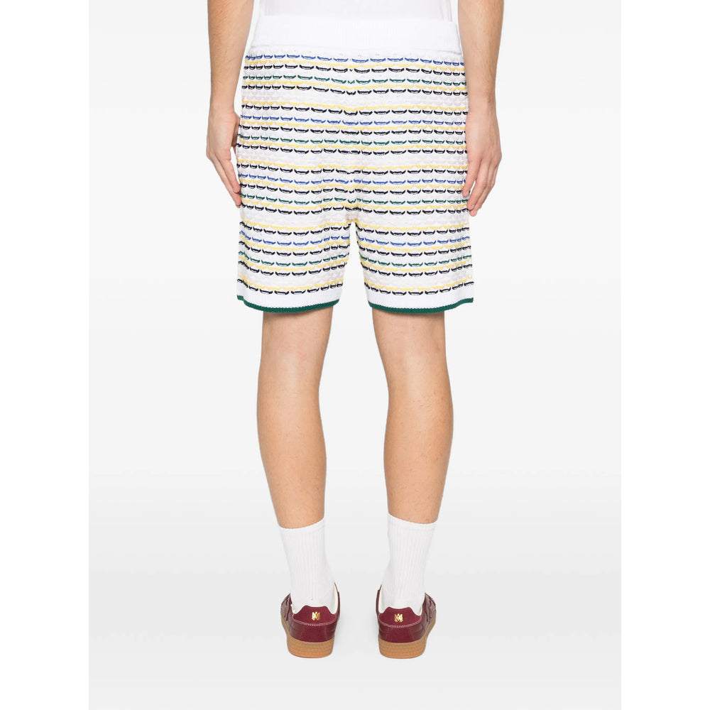 Casablanca Shorts - Bianco, Giallo | d5c48ff80443cf287bf607970ffb5ff873bc7a25