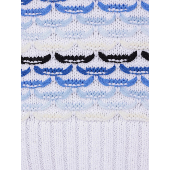 Casablanca Maglioni - Bianco, Blu | 57372ac9b43eafd895510f17fbcd4d166631dfd9