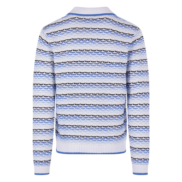 Casablanca Maglioni - Bianco, Blu | 4d45deaab105212119d9c2b01b99116559c77b5b