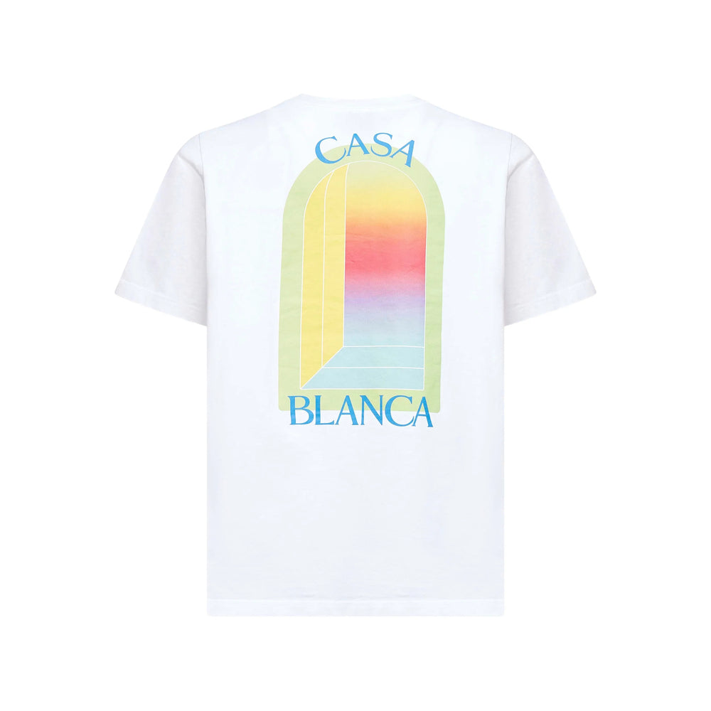 Casablanca T Shirt - Bianco | 93a18d51ec11f147b4c209d8e6b9cca95833949b