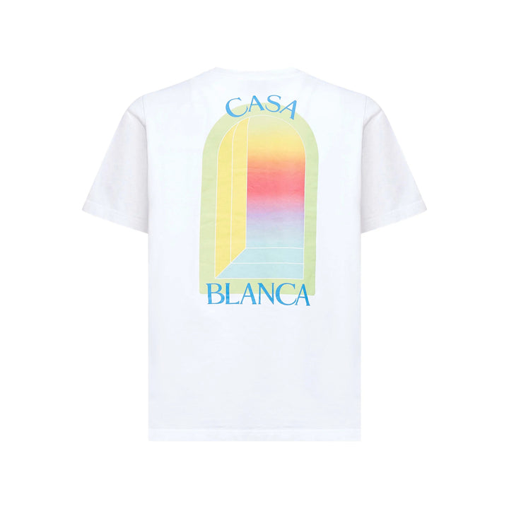Casablanca T Shirt - Bianco | 93a18d51ec11f147b4c209d8e6b9cca95833949b
