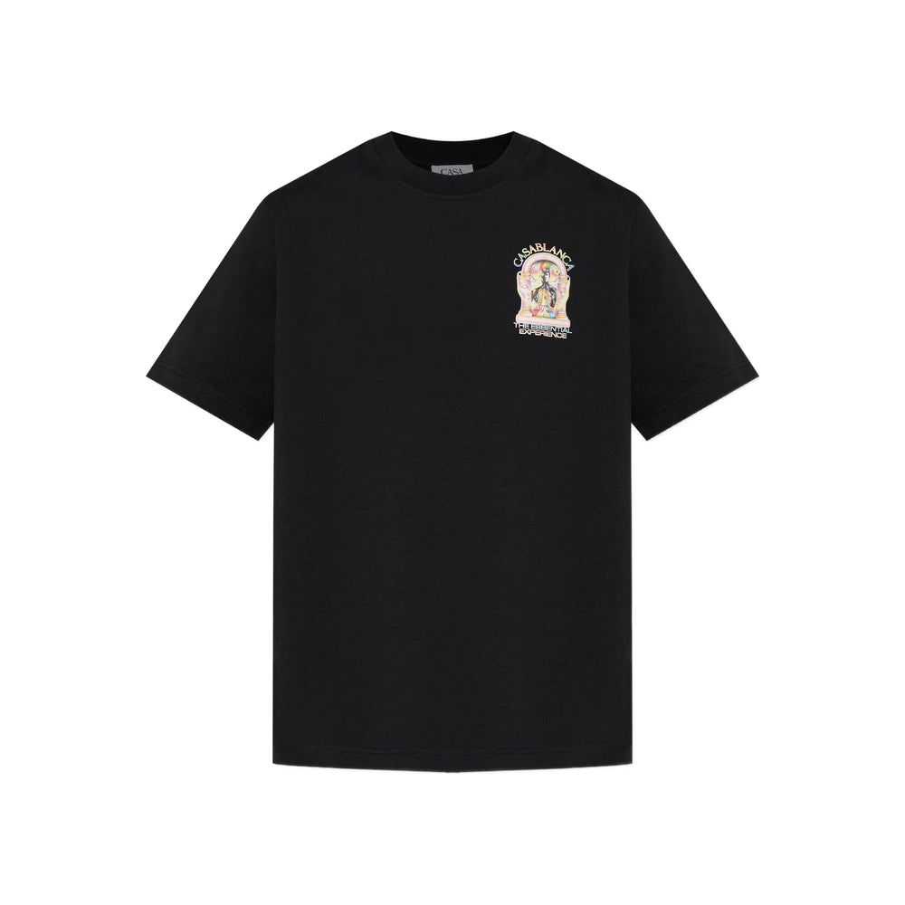 Casablanca T Shirt - Nero | b60ca7bdabe23cfd2d8beec034f2b11bf64f13c1