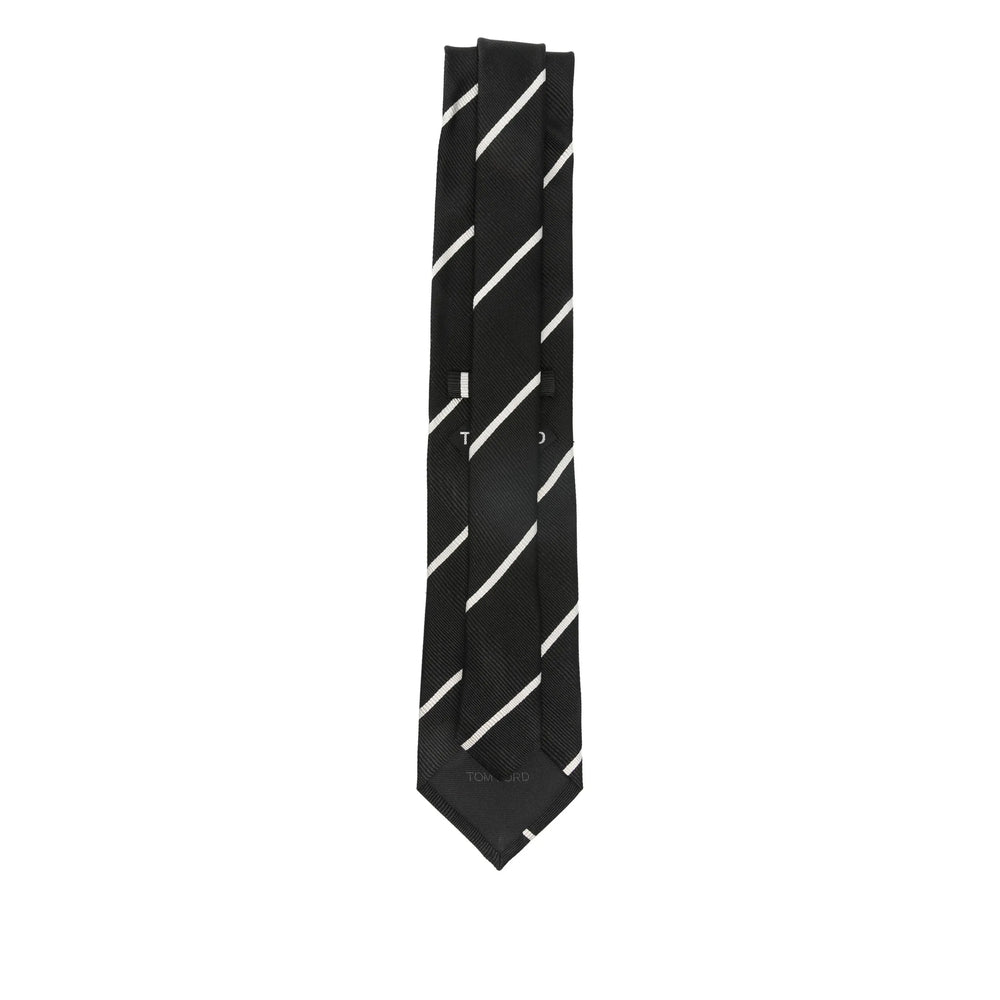 Tom Ford Ties - Nero, Bianco | 2ca66a57e85b12d23e8e1e99979eacf6634e378d