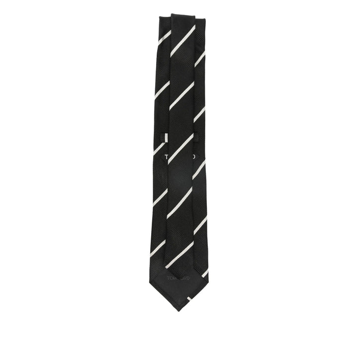 Tom Ford Ties - Nero, Bianco | 2ca66a57e85b12d23e8e1e99979eacf6634e378d