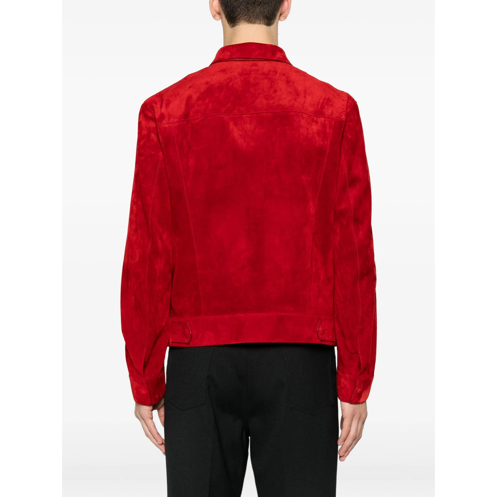 Tom Ford Leather Outerwears - Rosso | 6f18a0ebd32ee08a195c486a587c13a06748d6a5