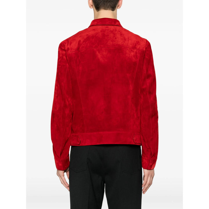 Tom Ford Leather Outerwears - Rosso | 6f18a0ebd32ee08a195c486a587c13a06748d6a5
