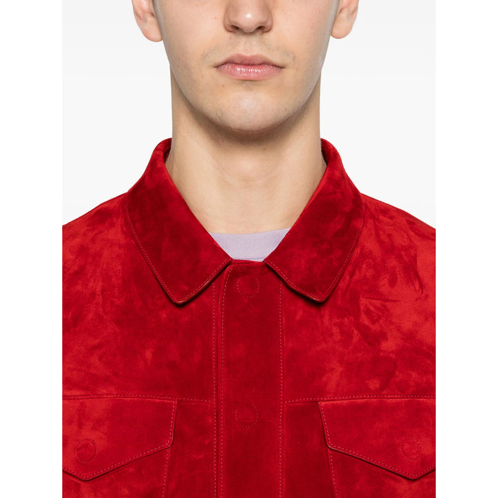Tom Ford Leather Outerwears - Rosso | 31c7084b633aaf05a7101206e5f647c2a7cd7832