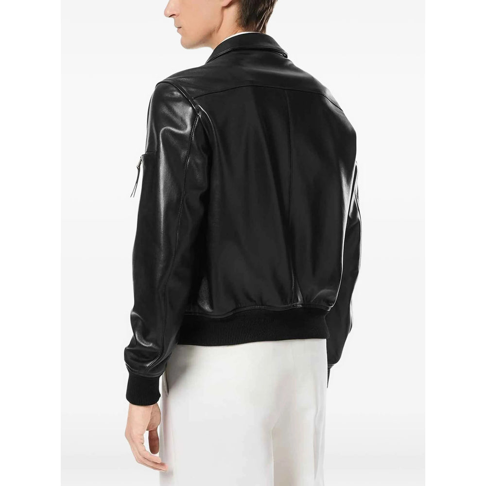 Tom Ford Leather Outerwears - Nero | 856008fab93373b3f71bd79cc827ee1d66462698