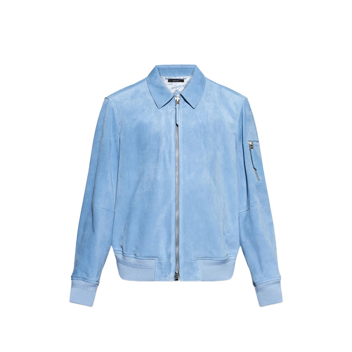 Tom Ford Leather Outerwears - Blu | 70669cdea90a304f871317134155e5bb44ba30e4